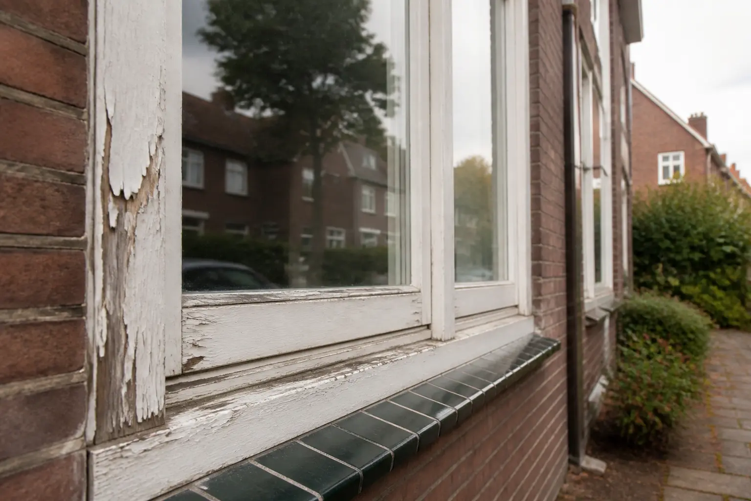 Situatie voor de werkzaamheden