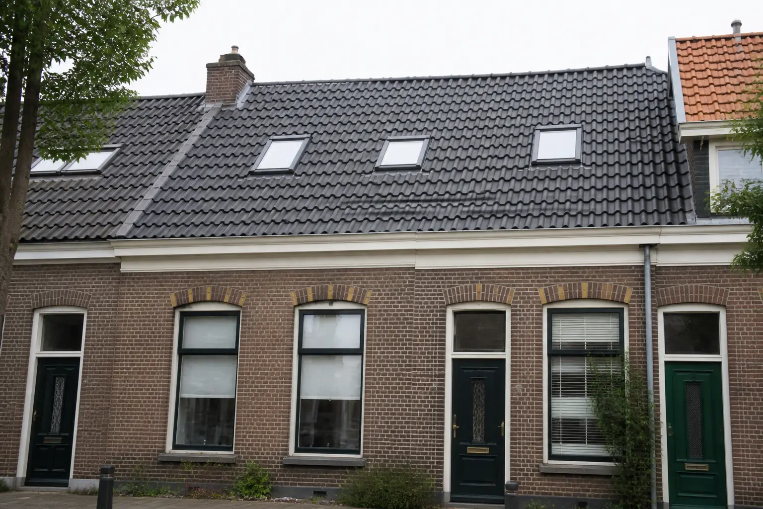 Situatie na de werkzaamheden