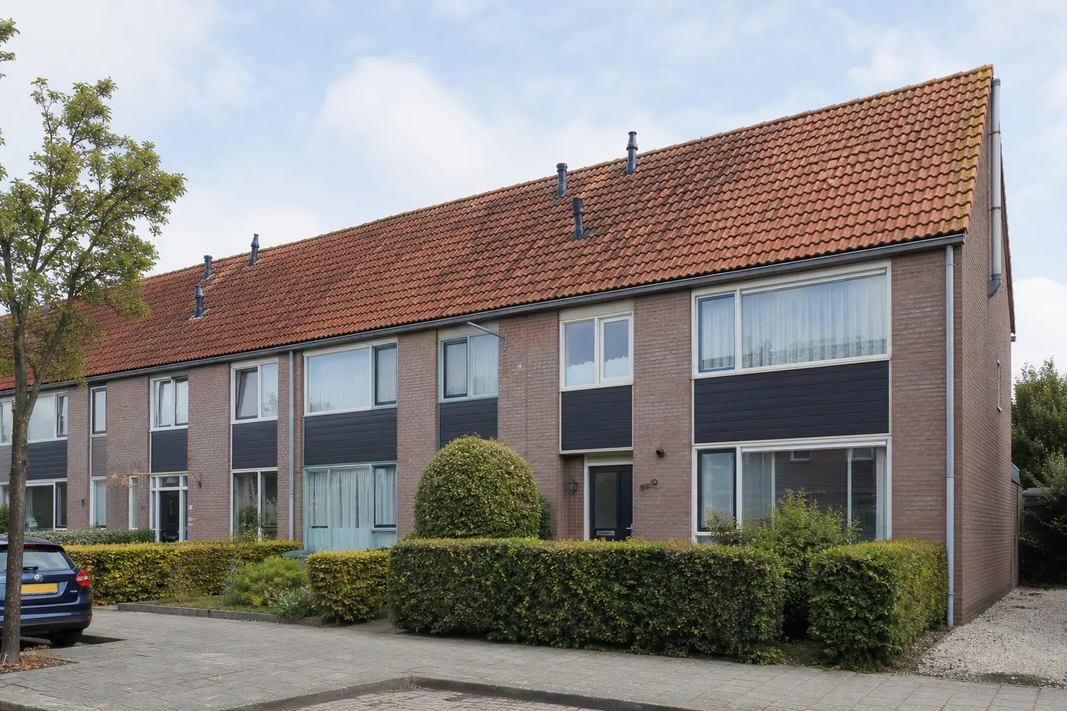 Situatie voor de werkzaamheden