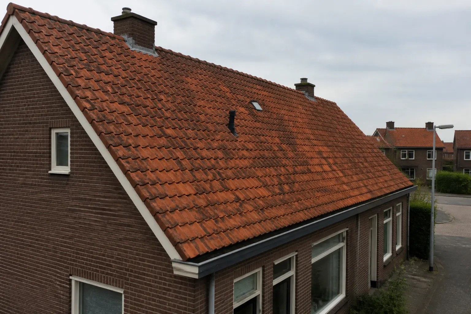 Situatie voor de werkzaamheden