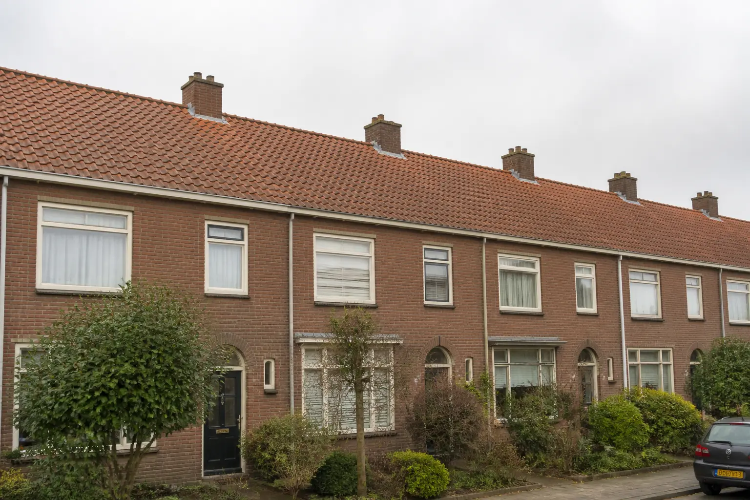Situatie voor de werkzaamheden