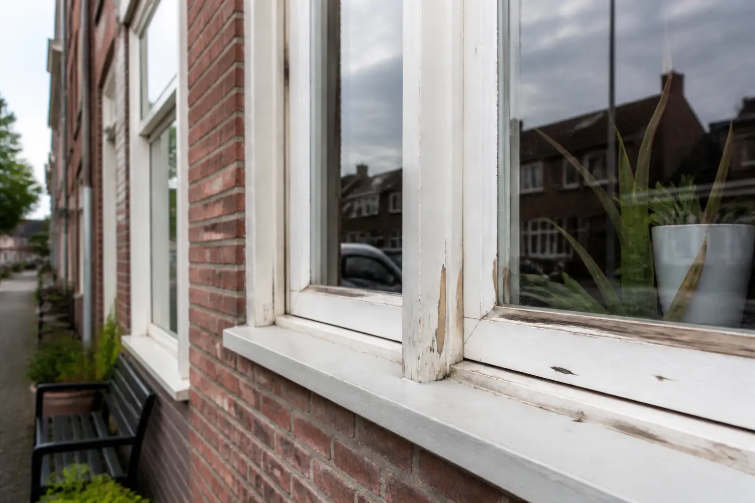 Situatie voor de werkzaamheden