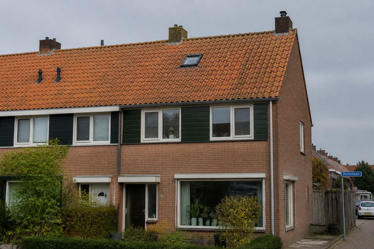 Situatie voor de werkzaamheden