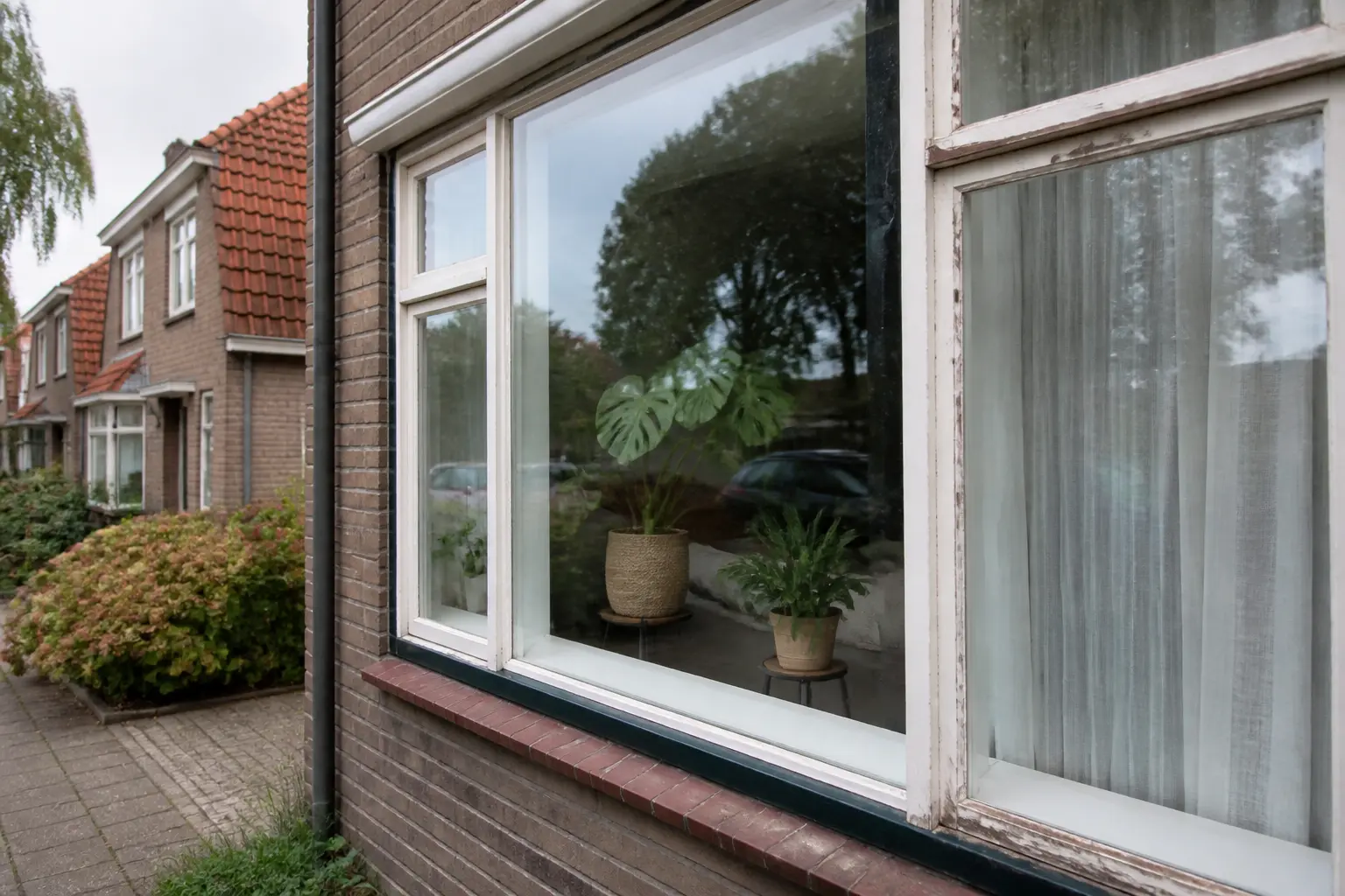 Situatie voor de werkzaamheden