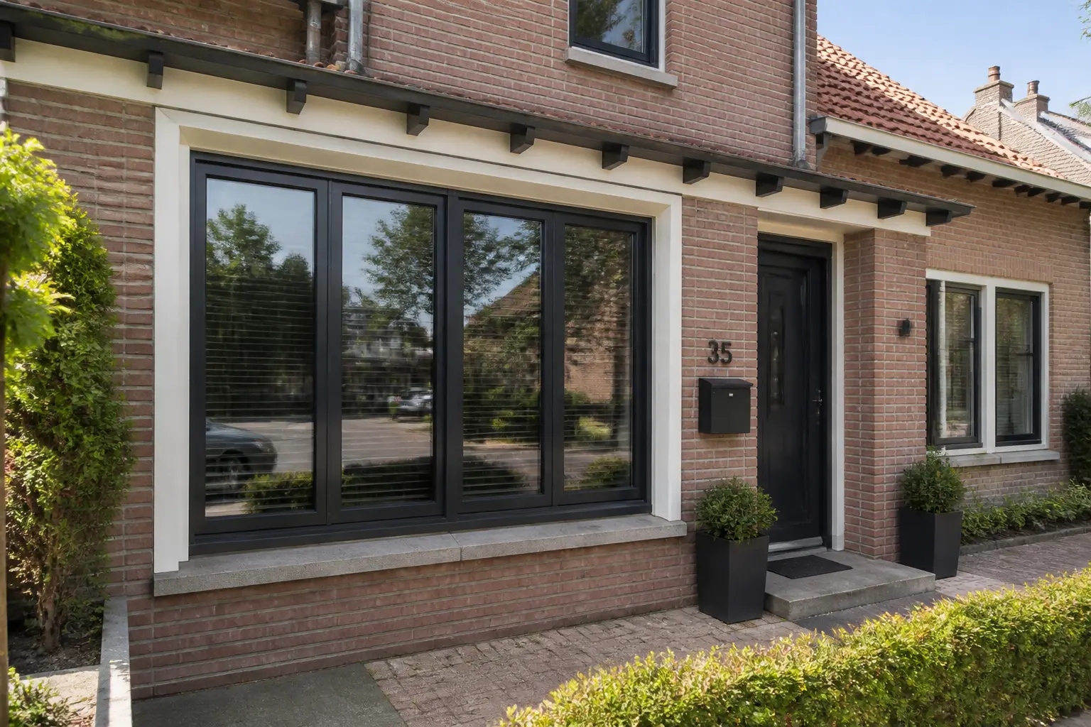 Situatie na de werkzaamheden