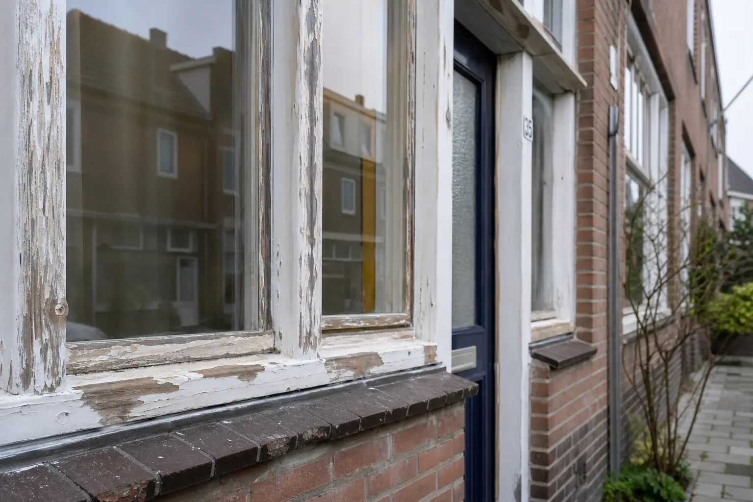 Situatie voor de werkzaamheden