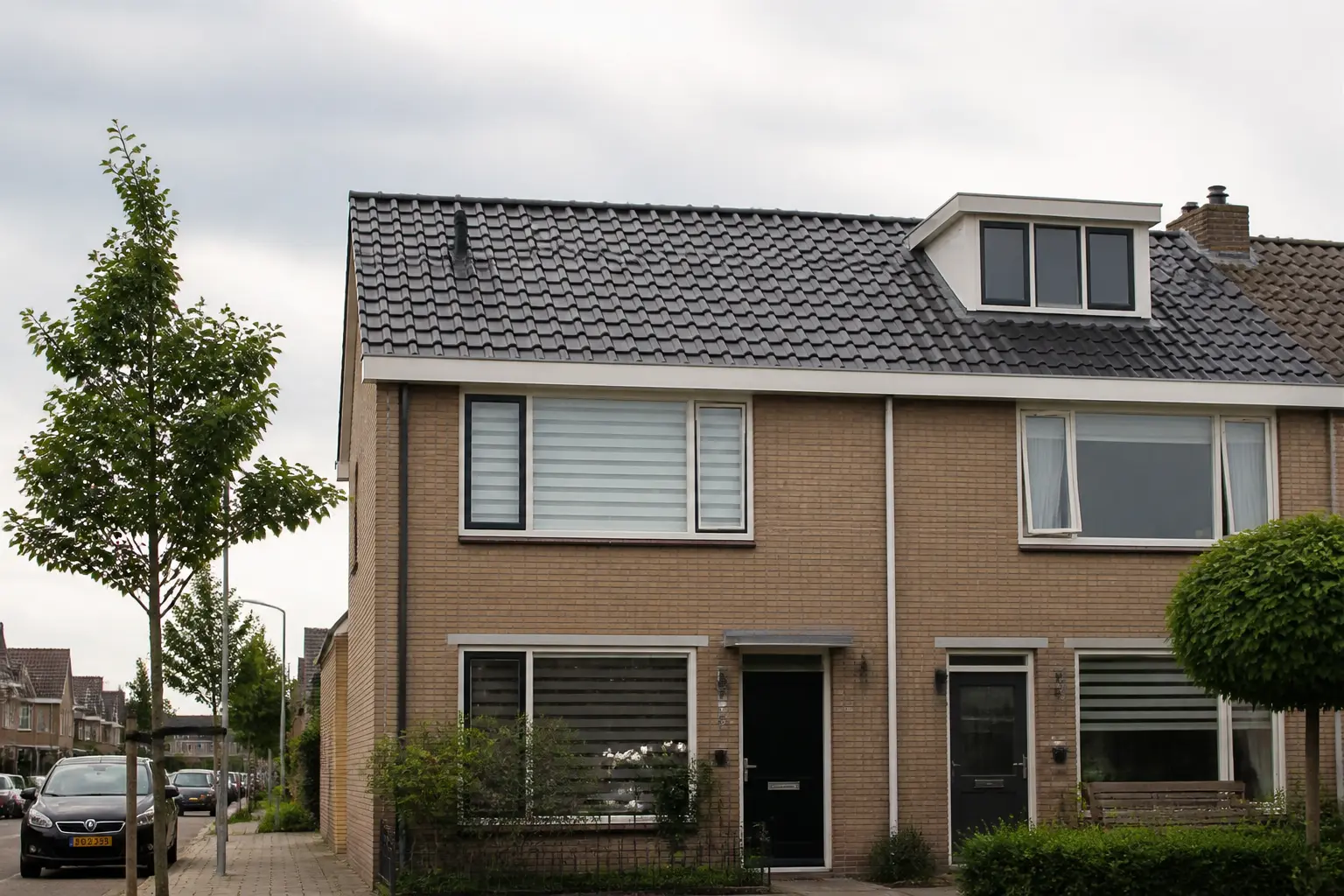 Situatie na de werkzaamheden