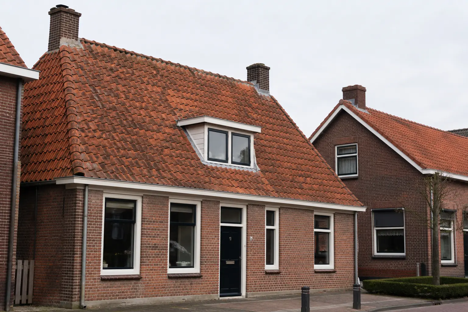 Situatie voor de werkzaamheden