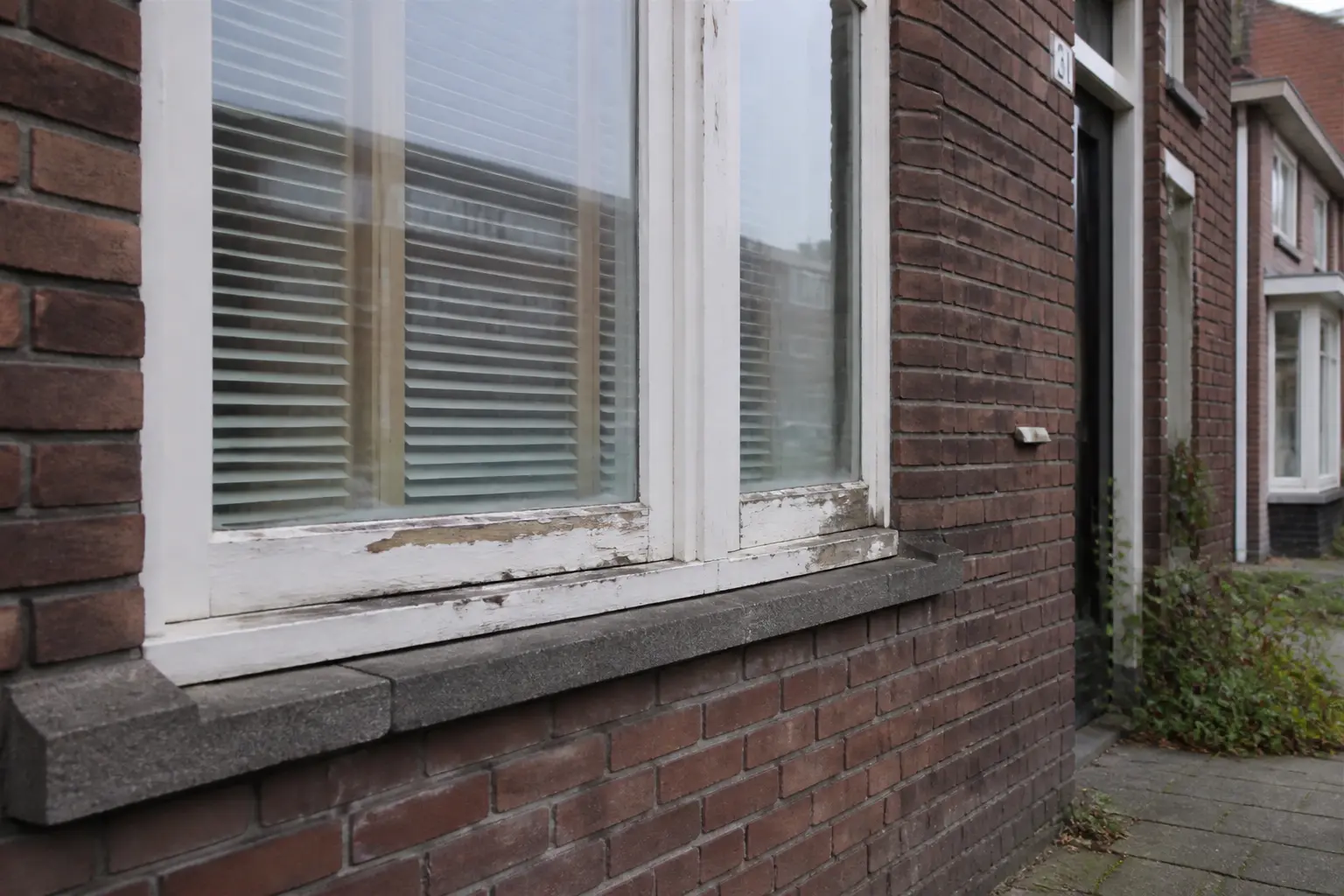 Situatie voor de werkzaamheden