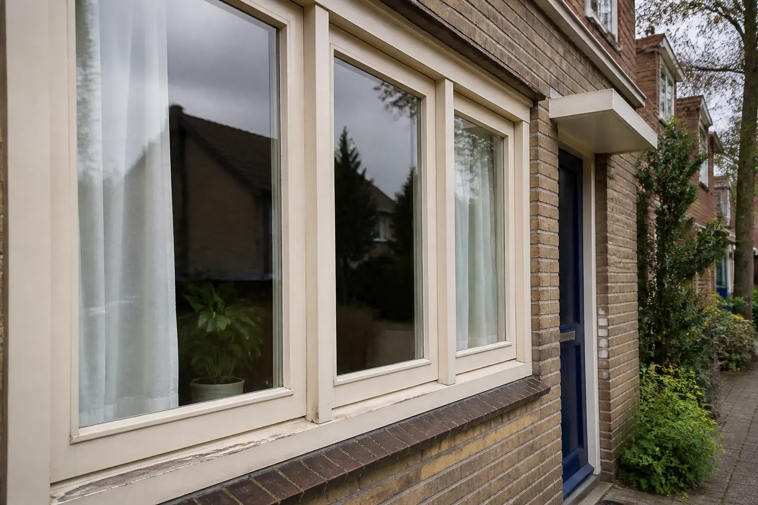Situatie voor de werkzaamheden