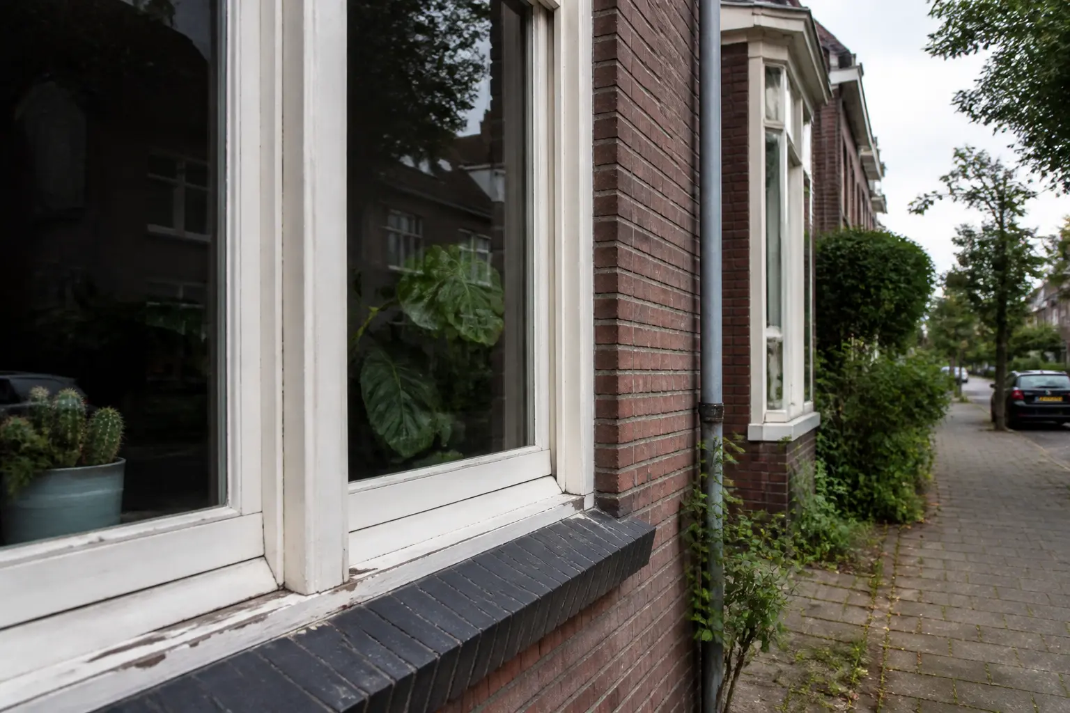 Situatie voor de werkzaamheden