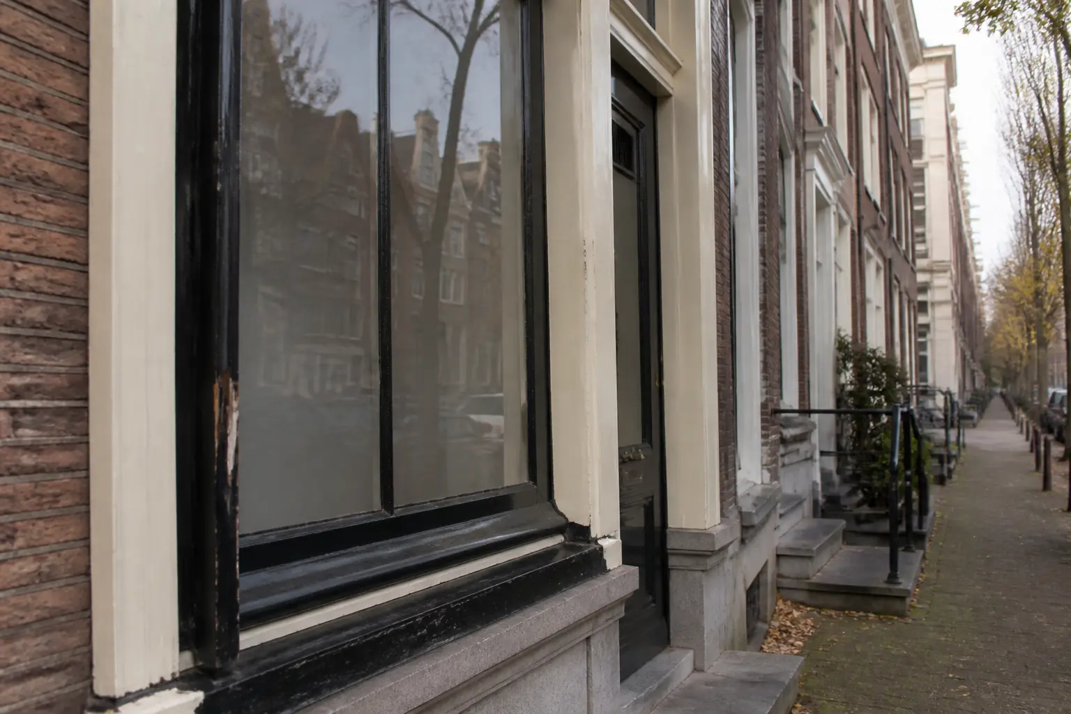 Situatie voor de werkzaamheden