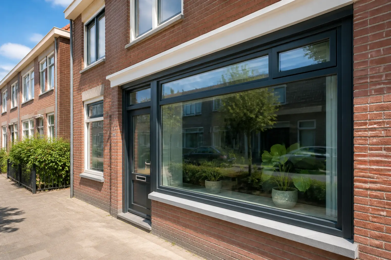 Situatie na de werkzaamheden