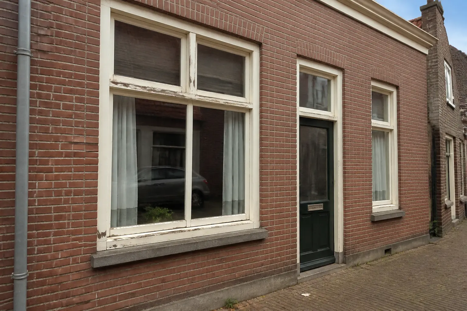 Situatie voor de werkzaamheden