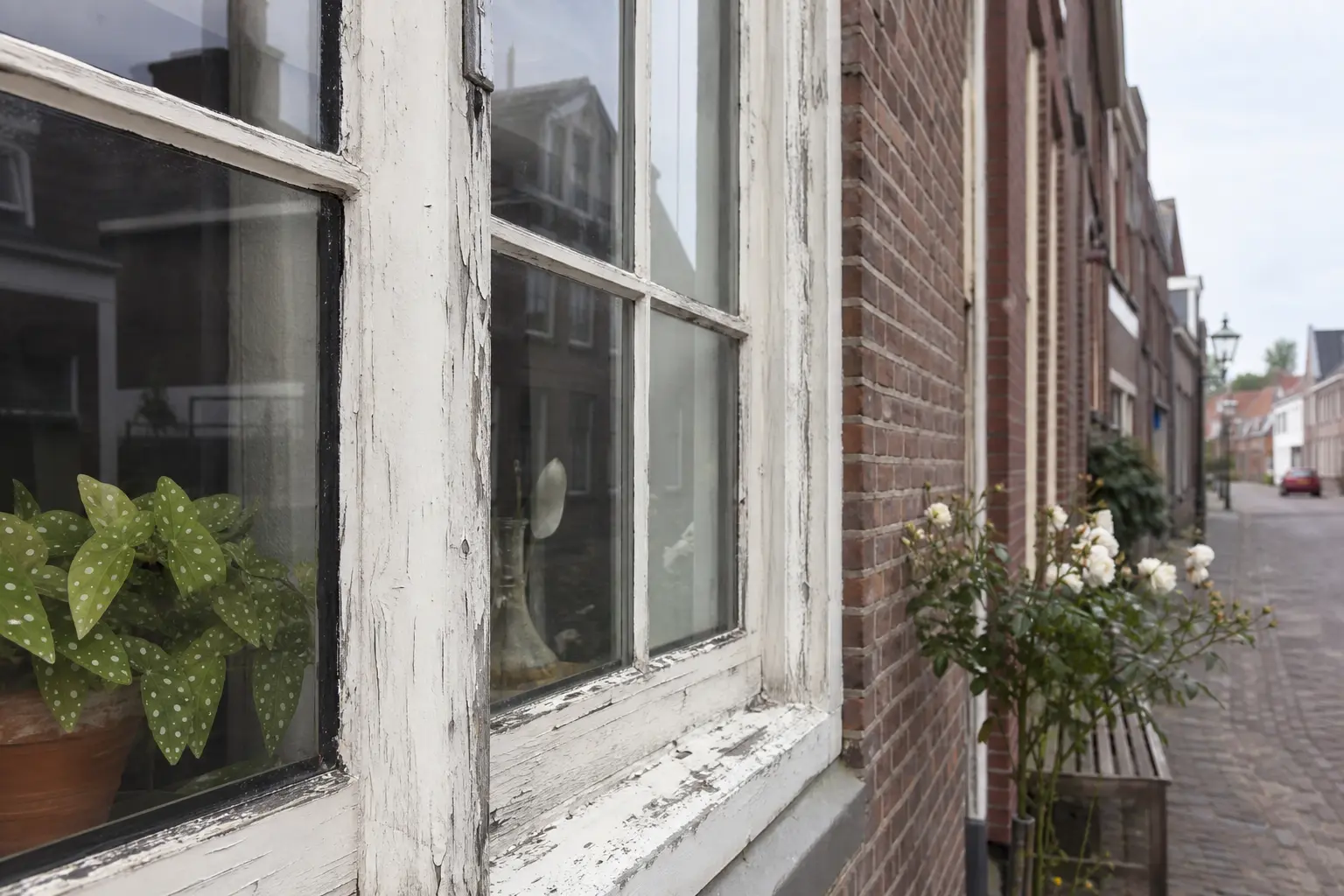 Situatie voor de werkzaamheden