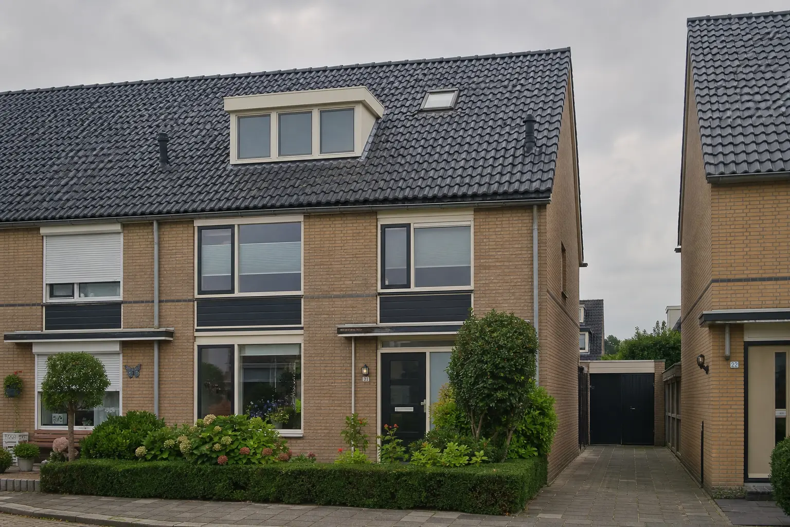 Situatie na de werkzaamheden
