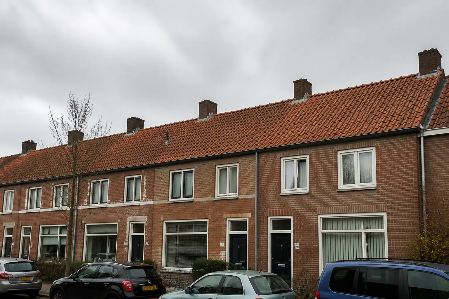 Situatie voor de werkzaamheden