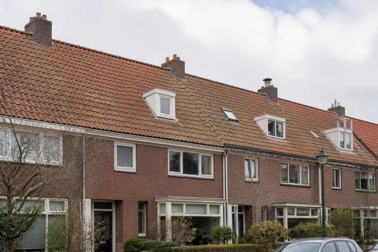 Situatie voor de werkzaamheden