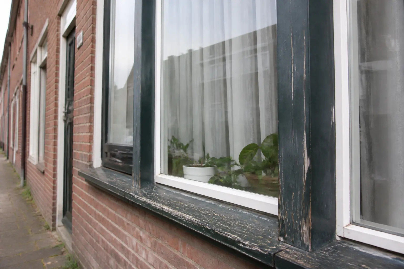 Situatie voor de werkzaamheden