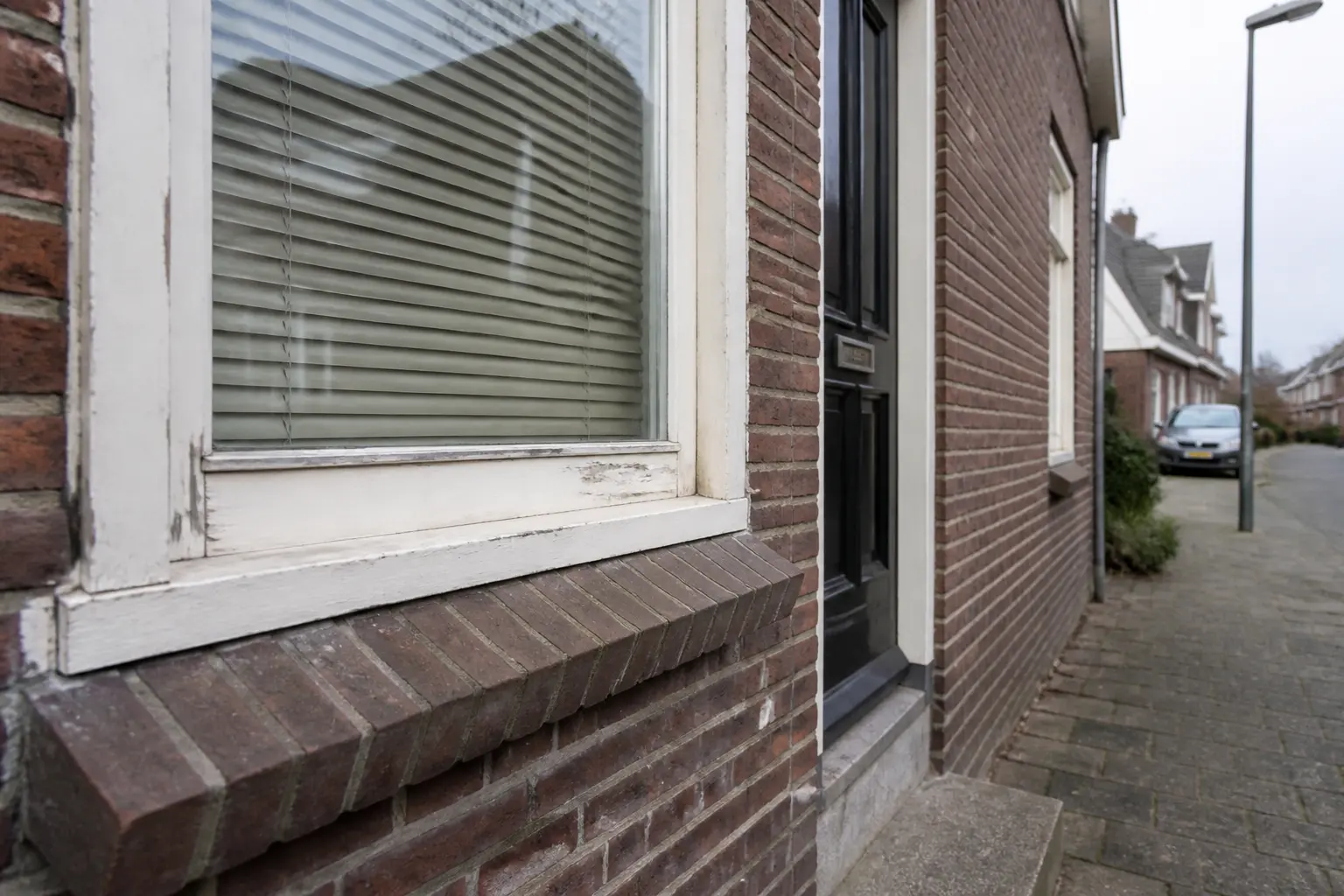 Situatie voor de werkzaamheden