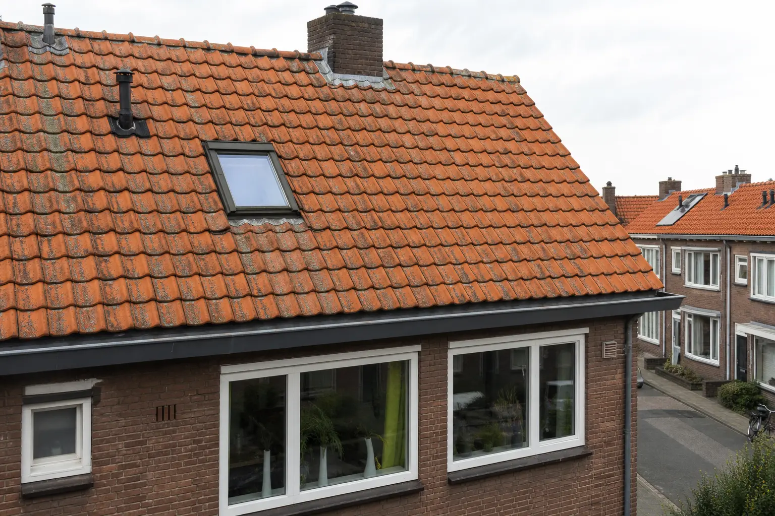 Situatie voor de werkzaamheden