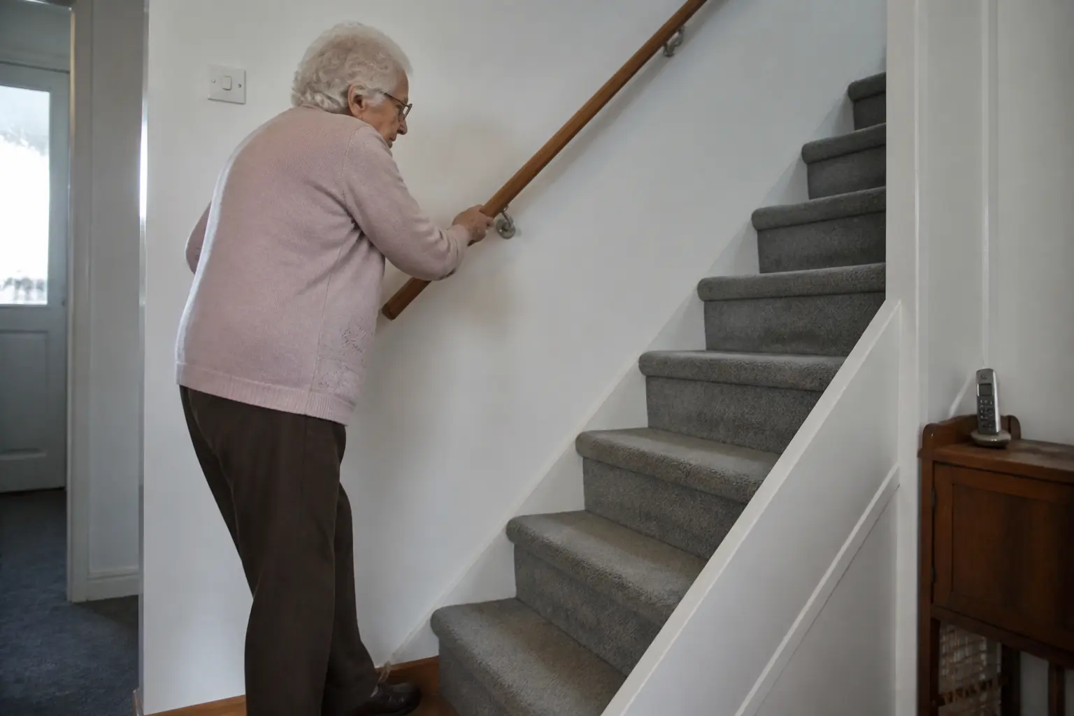 Situatie voor de werkzaamheden