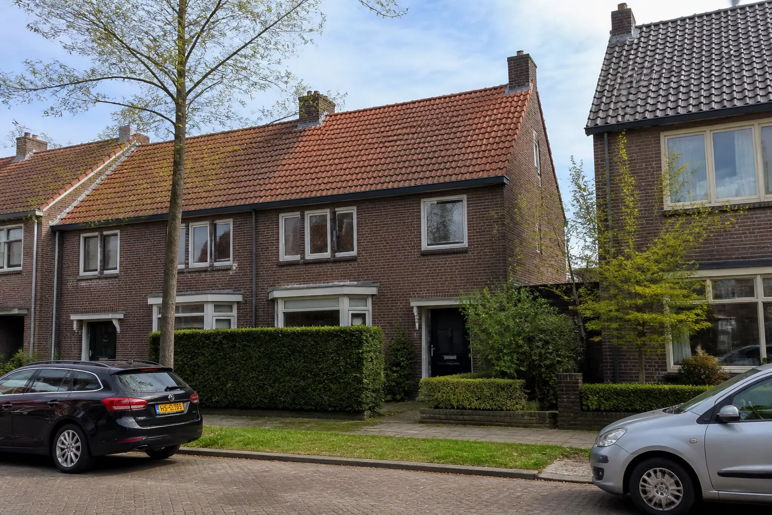 Situatie voor de werkzaamheden