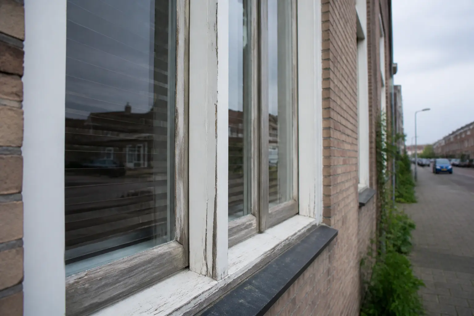 Situatie voor de werkzaamheden
