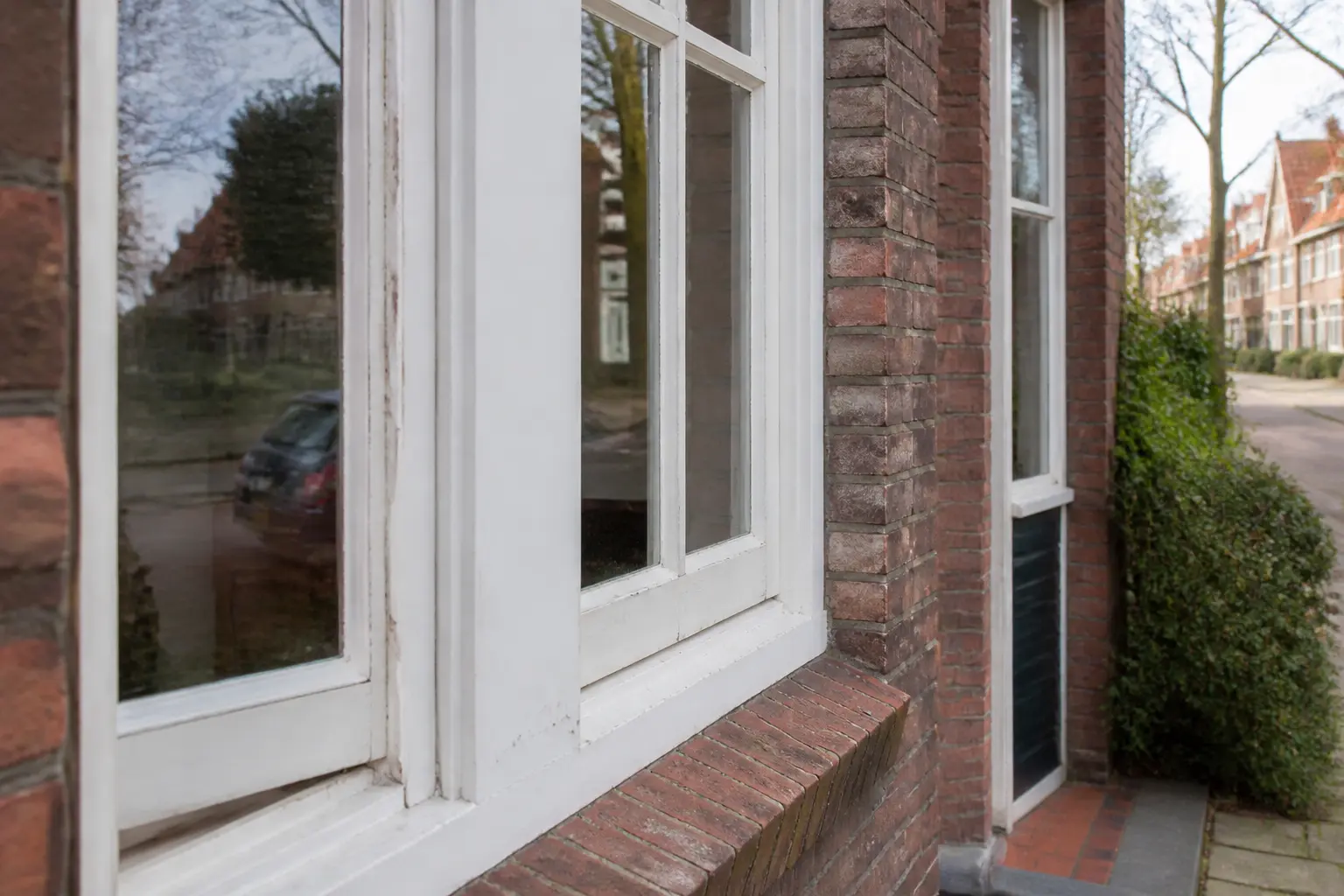 Situatie voor de werkzaamheden
