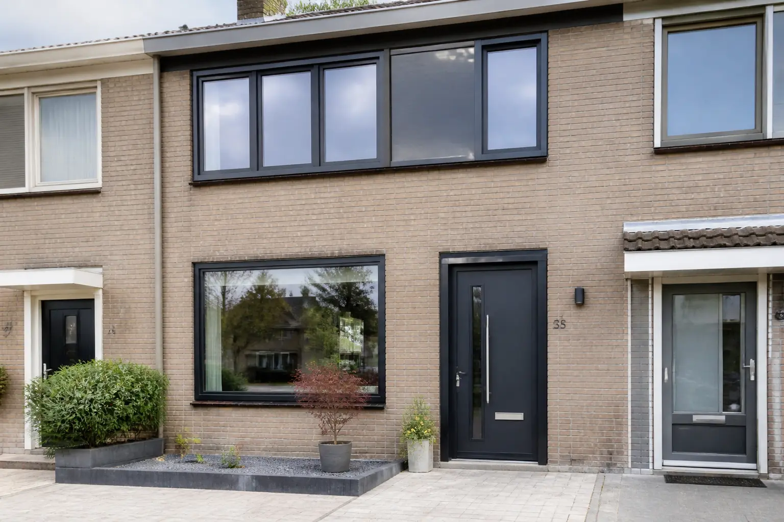 Situatie na de werkzaamheden