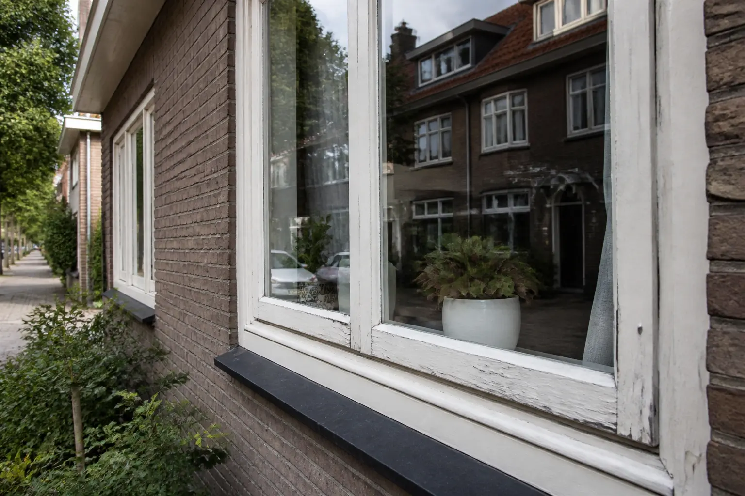 Situatie voor de werkzaamheden