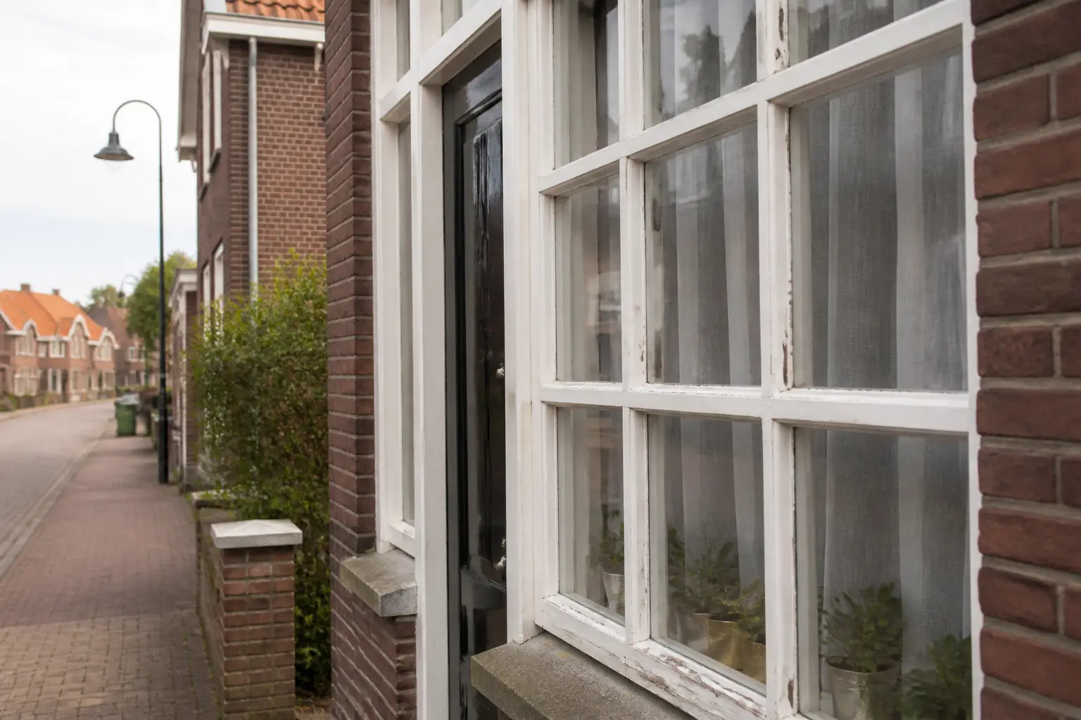 Situatie voor de werkzaamheden