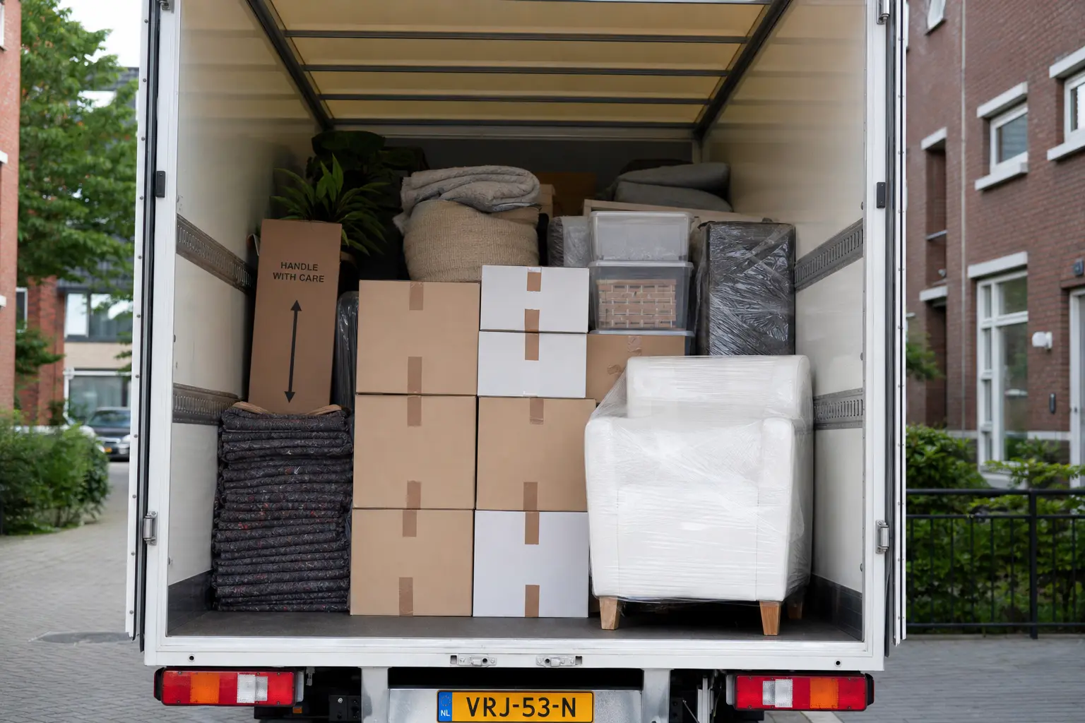 Situatie na de werkzaamheden
